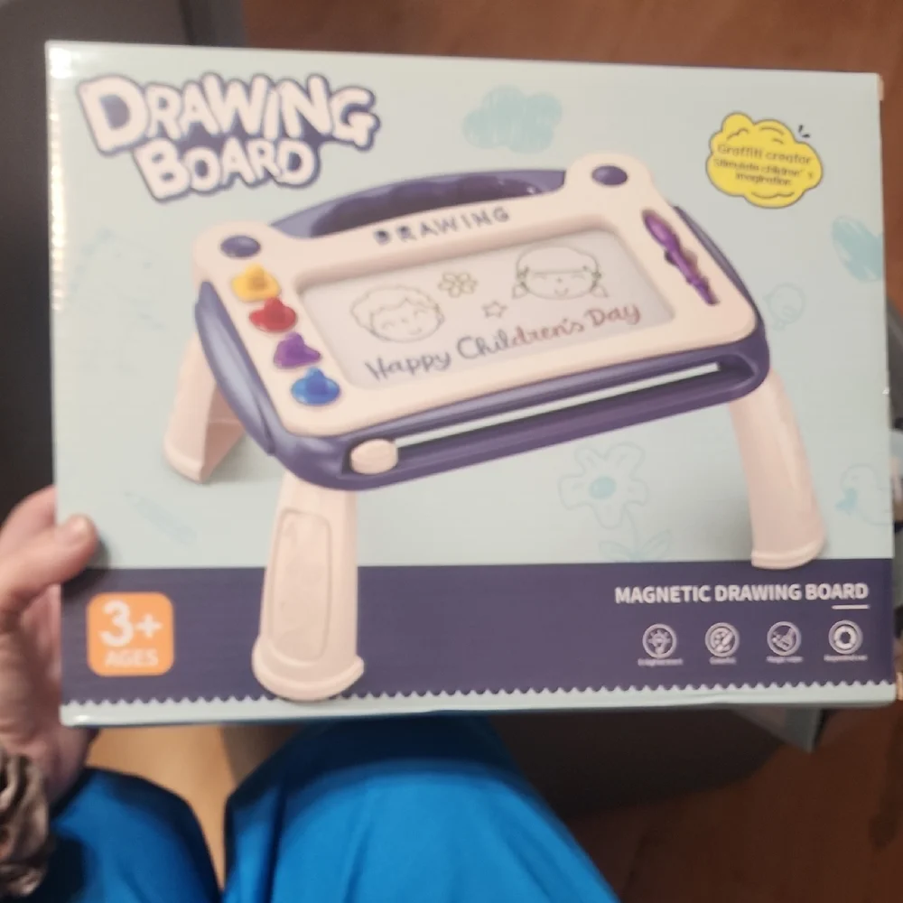 Magnetic Drawing Board for Kids 3 And Up - Green, Have 1 Left